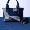 Denim Tote Bag by BIBI SAKALIEVA