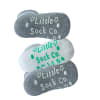 Non-Slip Stay-on Baby & Toddler Organic Quarter Crew Sporty Socks - 3 Pack - Grey & White
