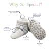 2 Pack of Stay-on, Non-Slip Booties - Pram or Baby Carrier Shoes