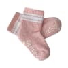 OUTLET - Non-Slip Stay-on Baby & Toddler Organic Quarter Crew Sporty Socks - 5 Pack - Pinks