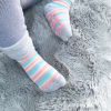 Non-Slip Stay On Socks in Rosey Rainbow
