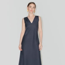 Sininen The V-Neck Dress: This is our reinterpretation of the sensual mermaid dress.