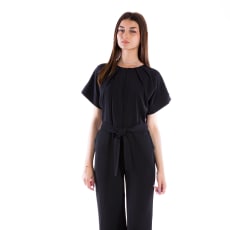 Black Sleek Black Jumpsuit – Perfect for Day to Night Style: Elevate your look with this chic black jumpsuit—versatile, flattering, and effortlessly stylish.