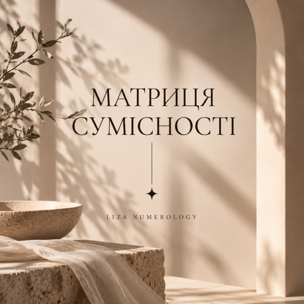 ❤️ МАТРИЦЯ СУМІСНОСТІ — ПАРА