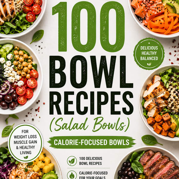 100 Bowl Recipes (Salad Bowls). Calorie-focused bowls