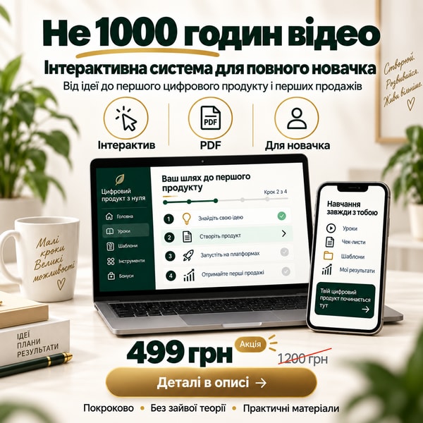 Цифровий продукт з нуля
