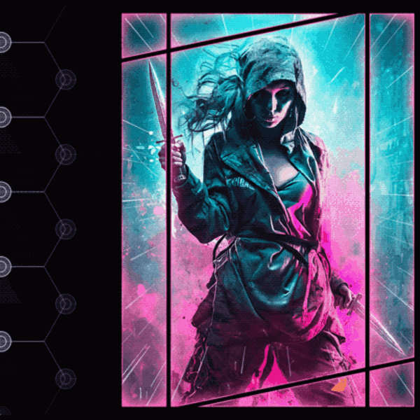 Neon Reaper | Animated Steam Artwork Showcase (2P) + Installer