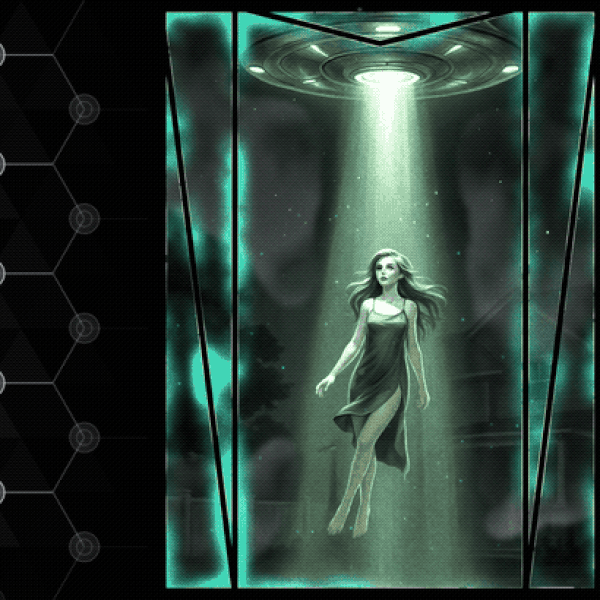 Girl & UFO | Animated Steam Artwork Showcase (2P) + Installer