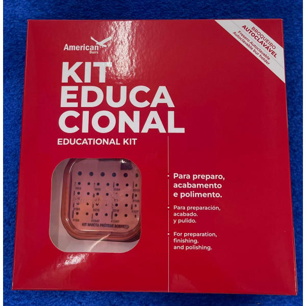 Kit Invicta Odontopediatria Sobresp Cod 20451 - American Burrs