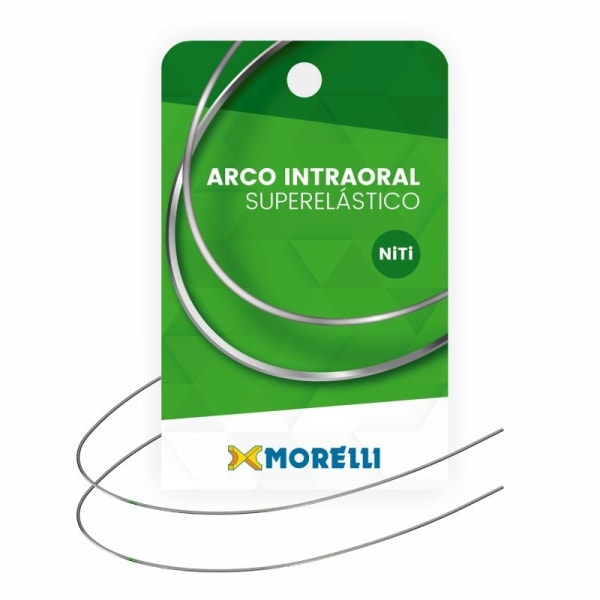 Arco Intraoral Superelastico Médio Niti Redondo (.012) 0,30Mm Ref: 50.70.011 - Morelli