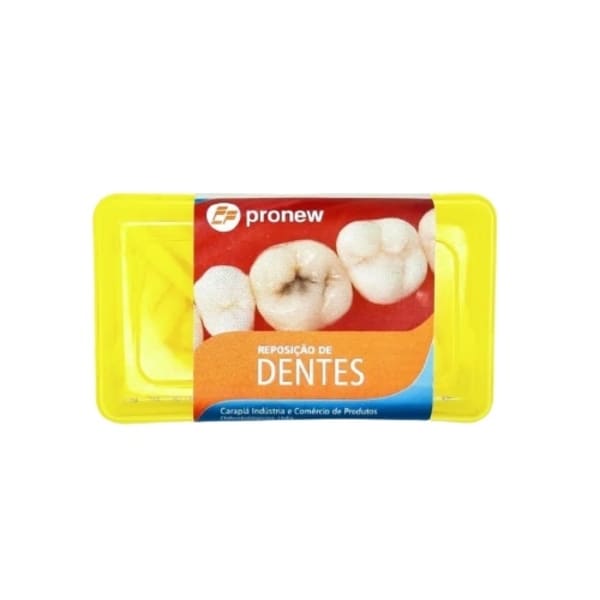 Kit/jogo Reposição de Dentes Manequim Dentística AC117 - PRONEW