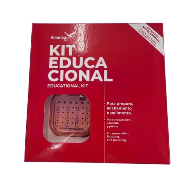 Kit de Pontas e Brocas Dentística UFN Cod. 20064 - American Burrs