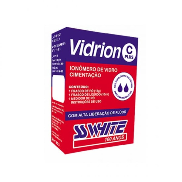 Vidrion C Plus Cimento De Ionômero De Vidro - Sswhite