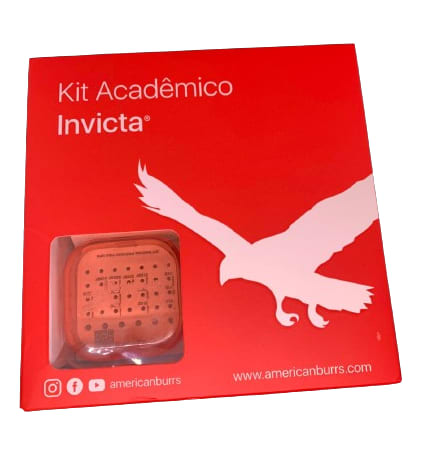 Kit Acadêmico de Pontas Prótese Fixa UFN - American Burrs