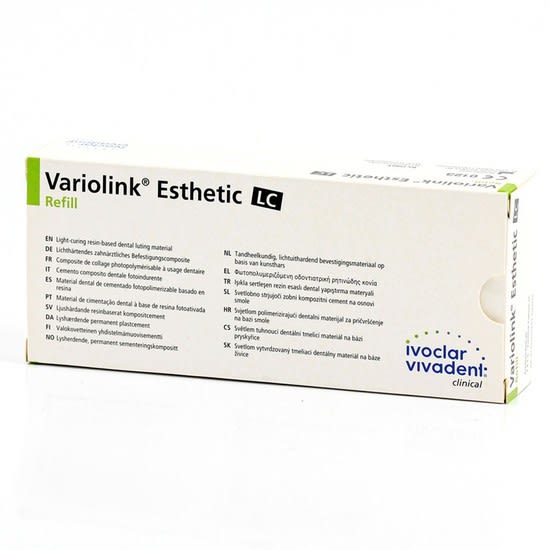 Cimento Resinoso Fotoativado Variolink Esthetic LC LIGHT - Ivoclar Vivadent