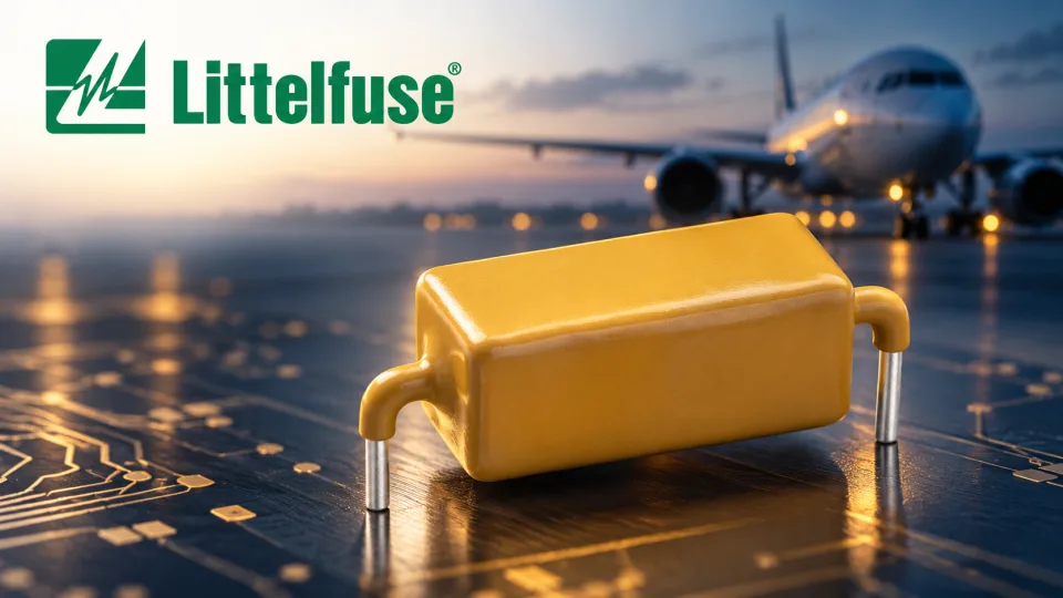 Littelfuse AK-FL TVS Diodes Protect Aviation Power Systems