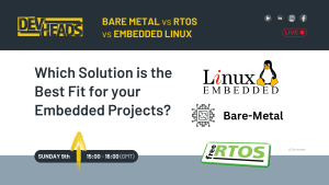Embedded Software Decision: BareMetal vs RTOS vs Embedded Linux