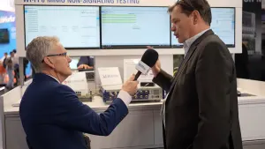 Electronic Specifier at embedded world 2026 with Rohde & Schwarz