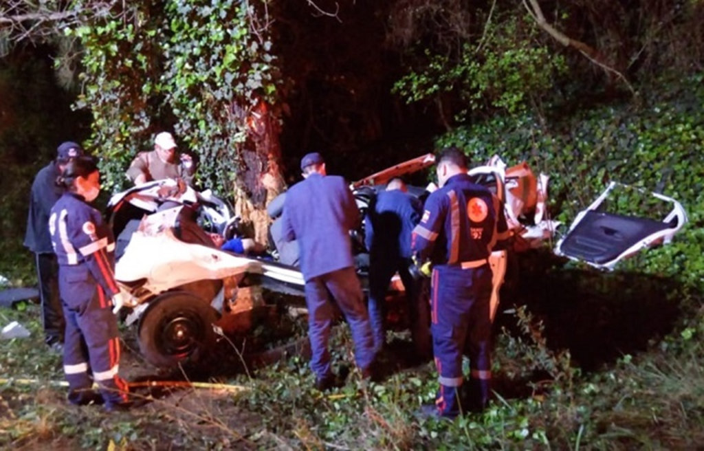 Jovem morre em acidente na SC-355, em Fraiburgo