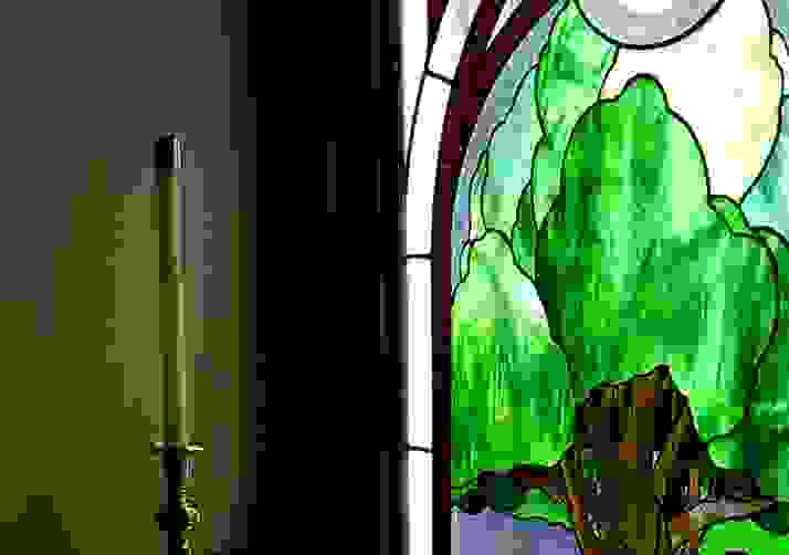 Dove, Virgin, and Peace - St. James Church