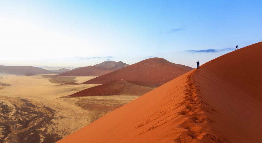 Dauntingly high dunes of Sossusvlei