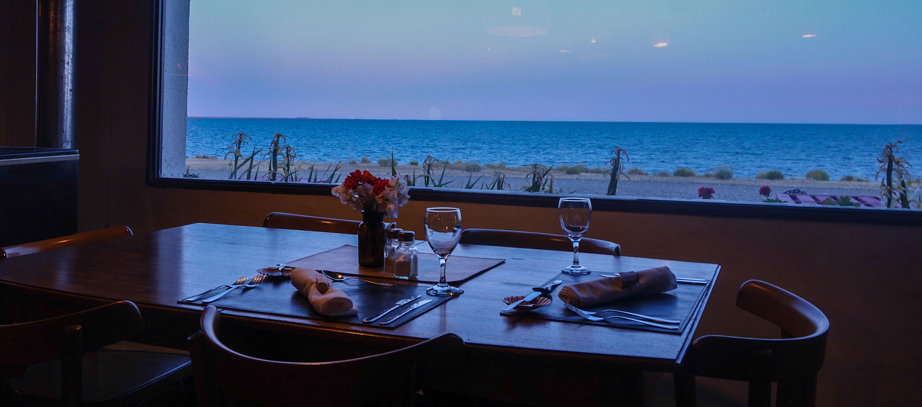 Romantic dinne at Bustamente - Patagonia, Argentina