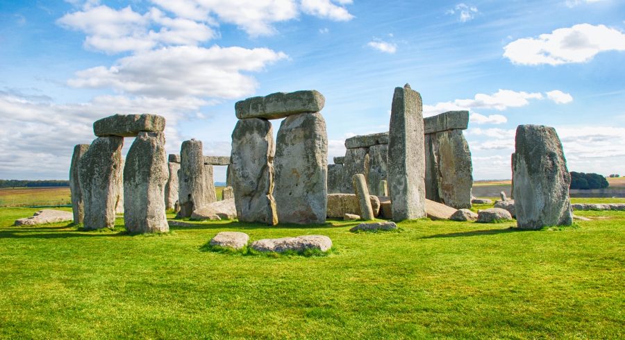 Enchanting Travels UK & Ireland Tours Stonehenge with Blue Sky