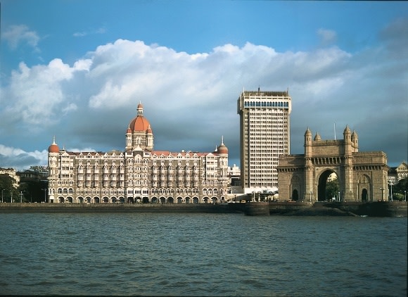 Außenansicht von Taj
Mahal Hotel in
Mumbai