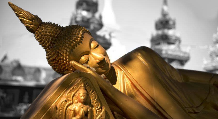 Tempel auf Asien Reise