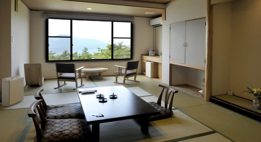 Room at Gora Sounkaku in Hakone, Japan