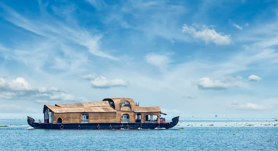 Houseboat cruise on the Vembanad Lake