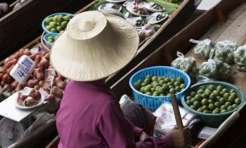 Floating market Bangkok