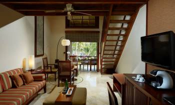 this is a photo of The Level Junior Suite at Melia Bali Indonesia