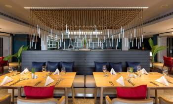 a dining room table