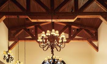a dining room table