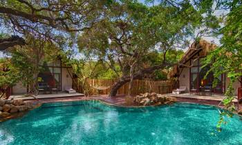Cluster chalets and private pool