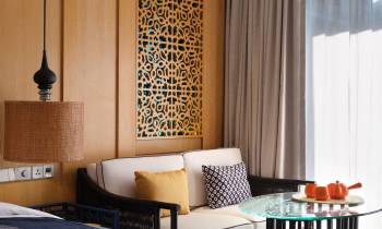 a hotel room
