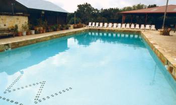 a large pool of water