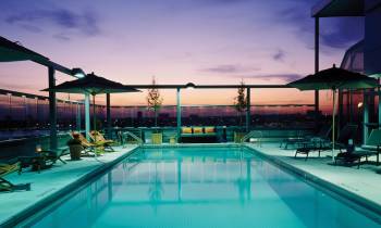 Rooftop pool