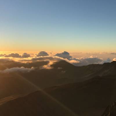 Sunrise at Haleakala