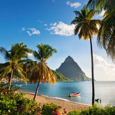 Soufriere seafront