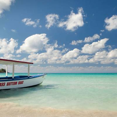 Glass bottom boat