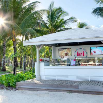 Lux* Belle Mare ICI ice cream parlour