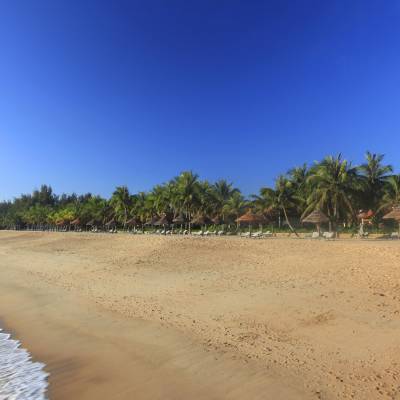 a sandy beach