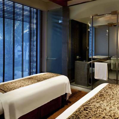 Spa treatment room
