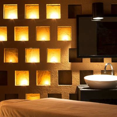 a hotel room