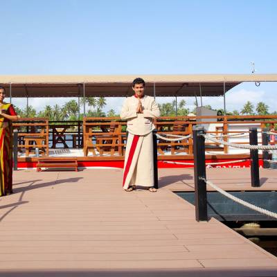 Arrival jetty