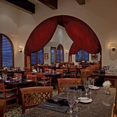 a dining room table