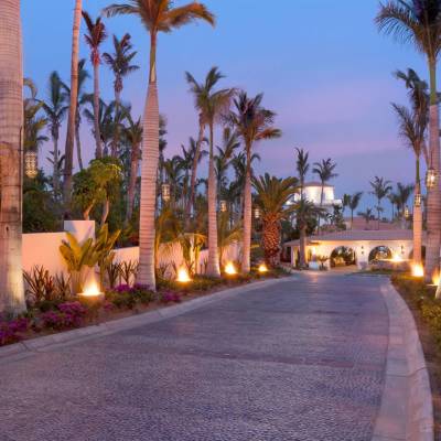 Resort entrance