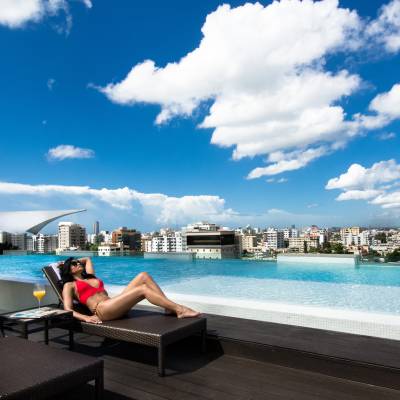 Rooftop pool